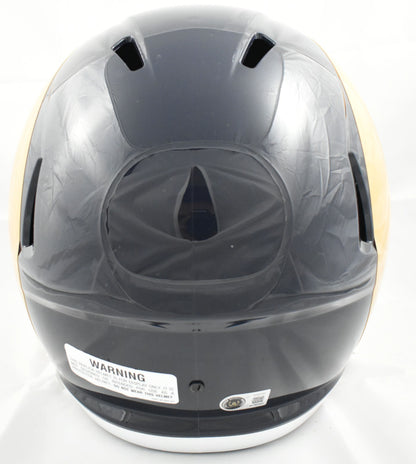 Marshall Faulk Autographed St. Louis Rams Full Size Speed Helmet