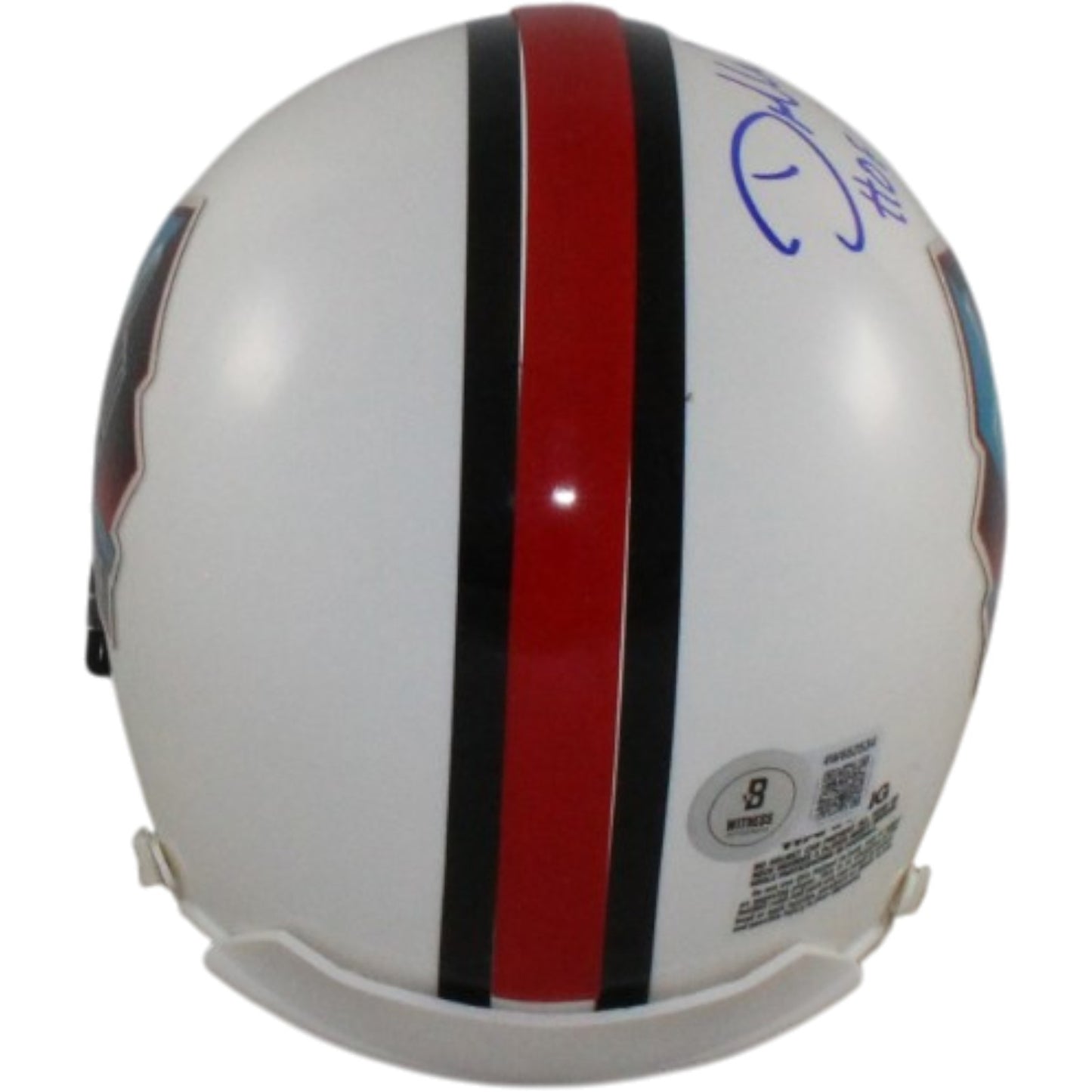 DeMarcus Ware Autographed Hall of Fame VSR4 Mini Helmet (HOF 23)
