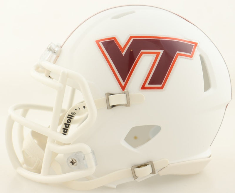 Michael Vick Autographed Virginia Tech Hokies Mini Helmet
