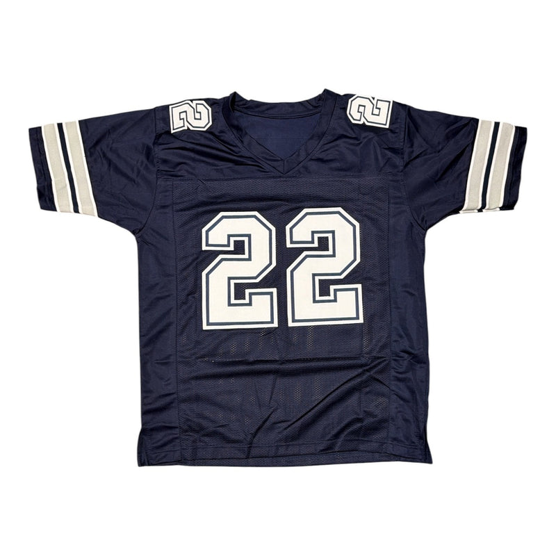 Emmitt Smith Autographed Dallas Cowboys Custom Jersey
