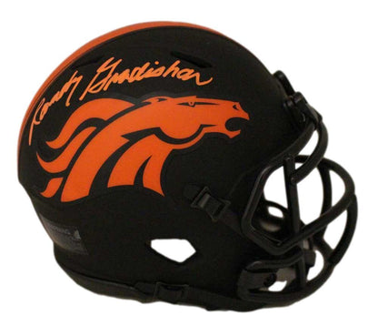 Randy Gradishar Autographed Denver Broncos Eclipse Mini Helmet