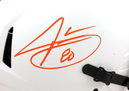 Jarvis Landry Signed Cleveland Browns Full Size Speed Authentic Lunar Helmet
