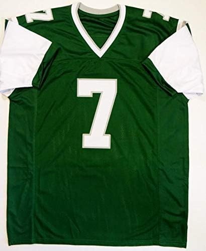 Ron Jaworski Signed Philadelphia Eagles Style Custom Green Jersey