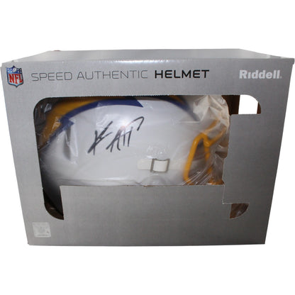Keenan Allen Signed Los Angeles Chargers Full Size Authentic Color Rush Helmet