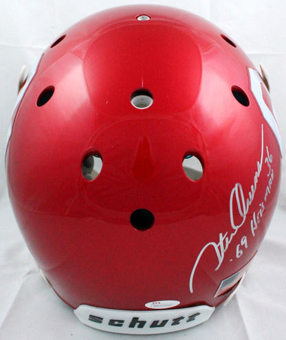 Jason White, Steve Owens & Billy Sims Signed Oklahoma Sooners Authentic Helmet