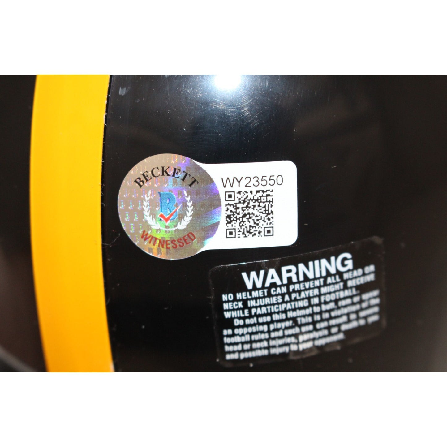 Lynn Swann Signed Pittsburgh Steelers VSR4 Mini Helmet (Beckett COA)