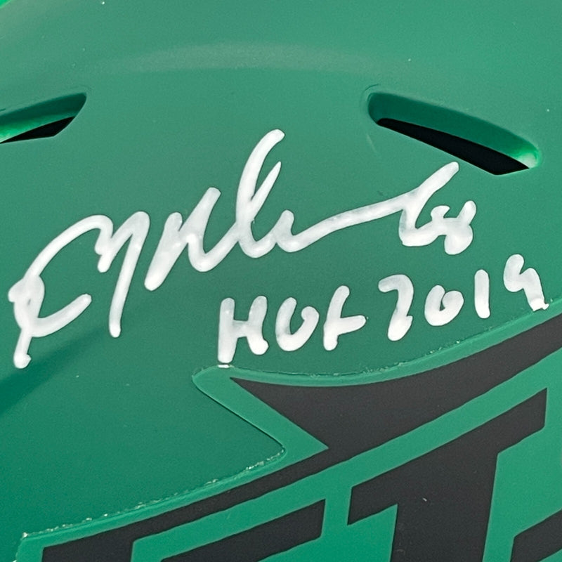 Kevin Mawae Signed New York Jets Rave Mini Helmet (HOF 2019)