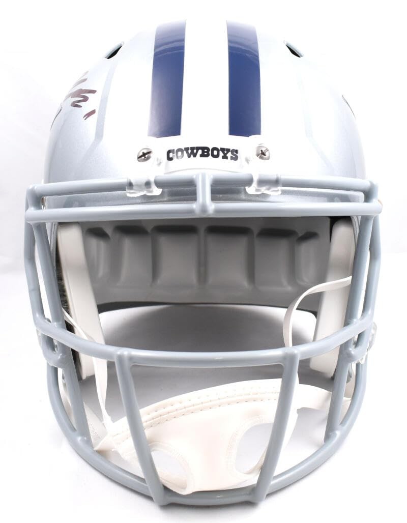 Micah Parsons Signed Dallas Cowboys Full Size Speed Helmet - Black