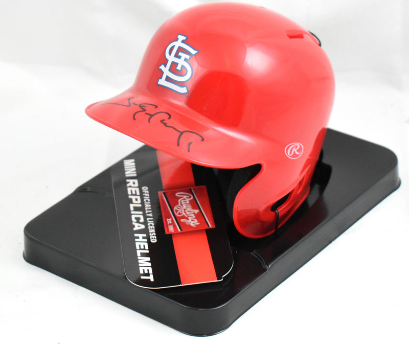 Jim Edmonds Autographed St. Louis Cardinals Mini Batting Helmet