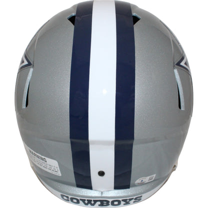 Danny White Signed Dallas Cowboys Full Size Replica Helmet (SB XII Champ)