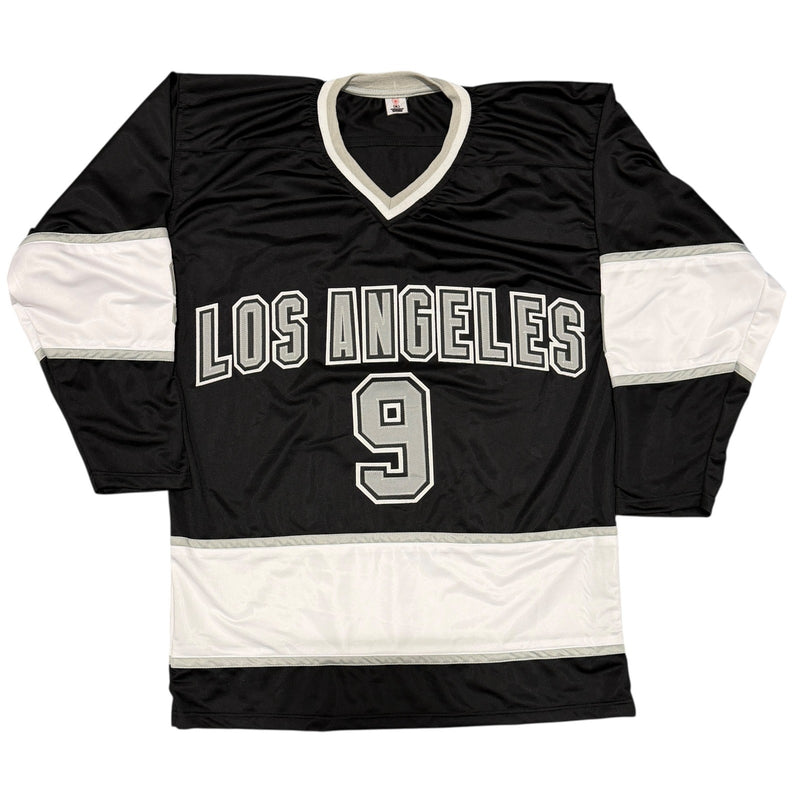 Bernie Nicholls Signed Los Angeles Kings Custom Jersey
