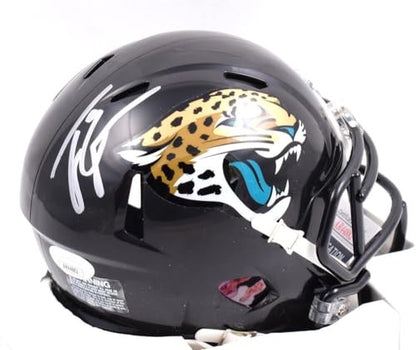 Travis Etienne Jr. Signed Jacksonville Jaguars Speed Mini Helmet