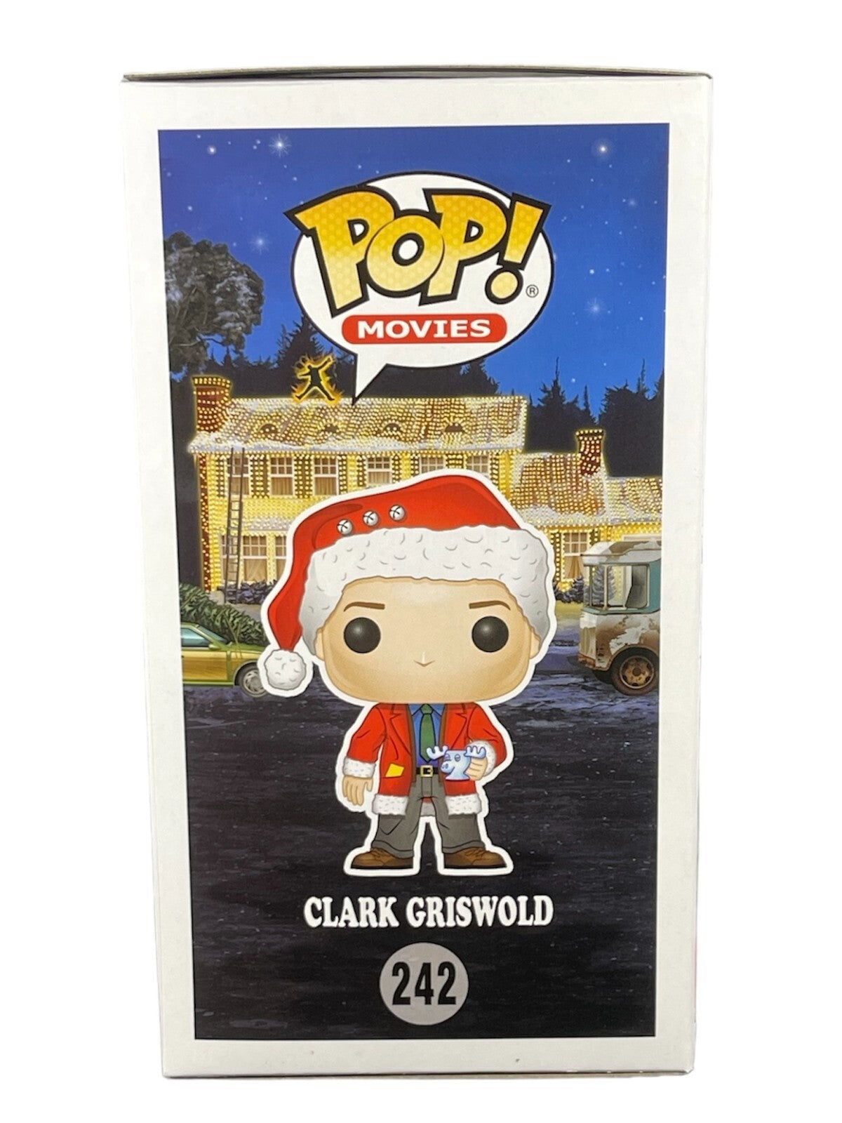 Chevy Chase Signed Clark Griswold Christmas Vacation Funko Pop #242 BAS COA