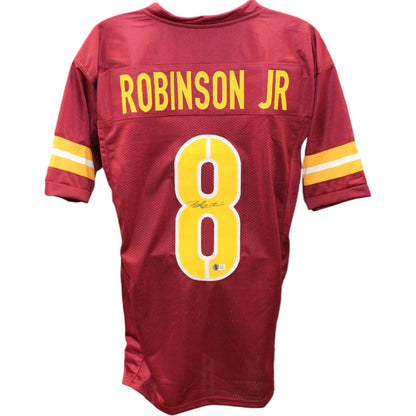 Brian Robinson Autographed Pro Style Red Jersey