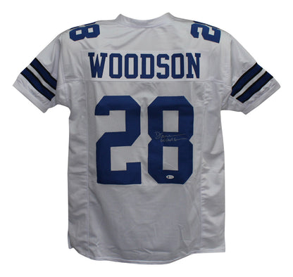 Darren Woodson Signed Dallas Cowboys Pro Style Jersey (Beckett BAS)