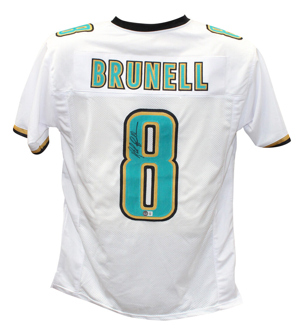 Mark Brunell Autographed Jacksonville Jaguars White Pro Style Jersey