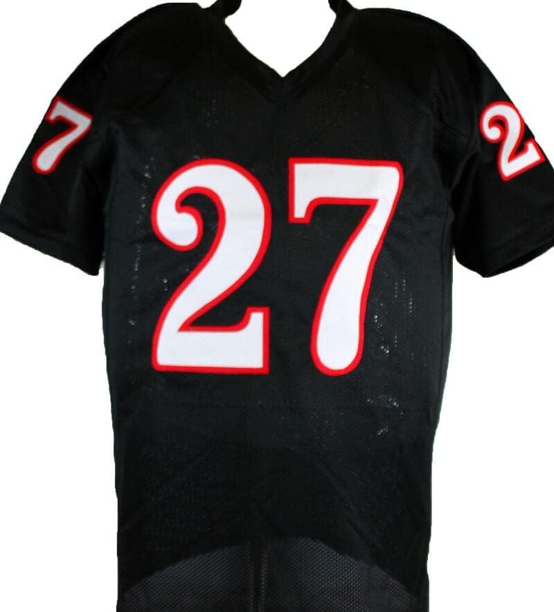 Wes Welker Autographed Black Custom Football Jersey