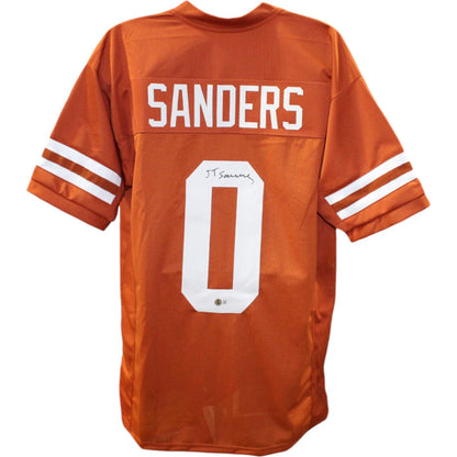 Ja'Tavion Sanders Autographed College Style Custom Jersey