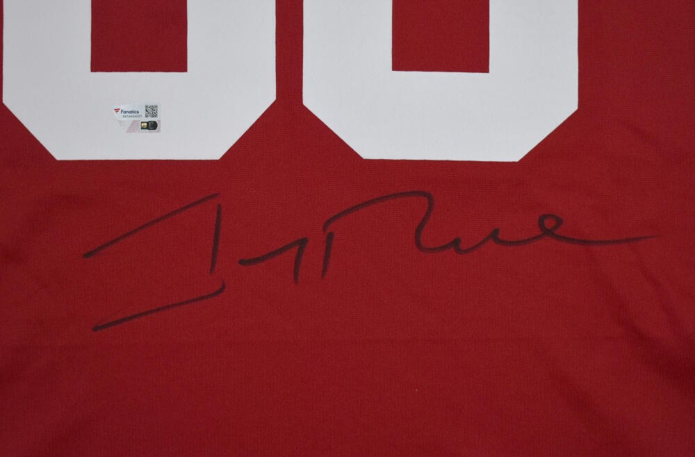 Jerry Rice Autographed San Francisco 49ers Black Nike Jersey