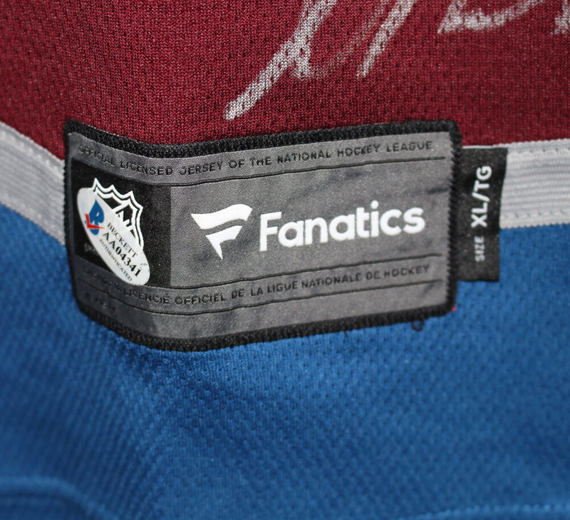 Colorado Avalanche Team Signed Fanatics Jersey (20 Autographs)