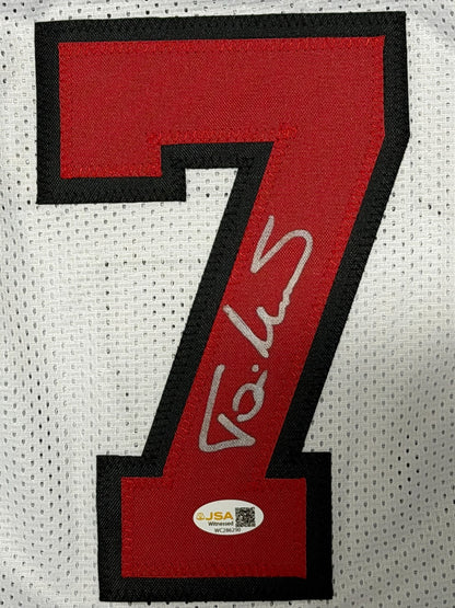 Toni Kukoc Signed Chicago Bulls Custom Jersey