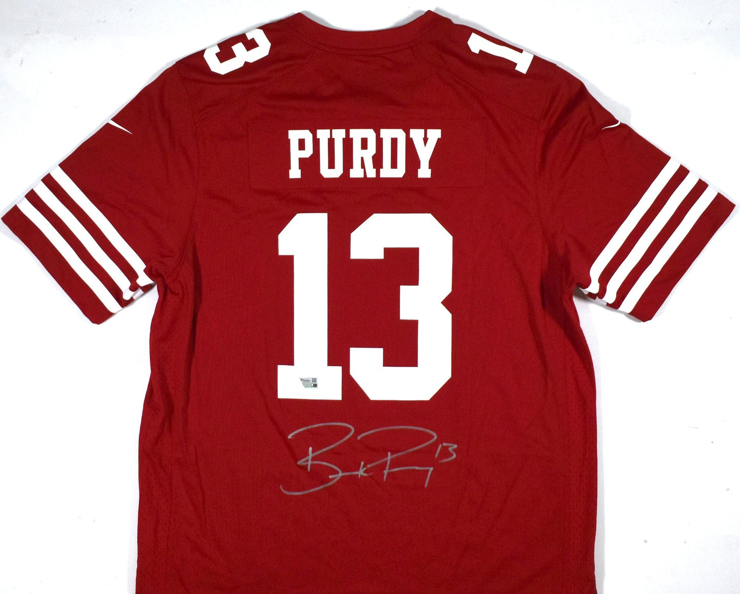 Brock Purdy Signed San Francisco 49ers Nike Red Jersey