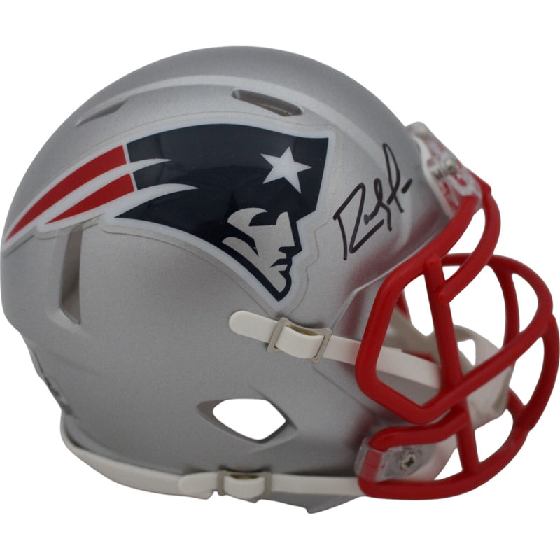 Randy Moss Signed New England Patriots Speed Mini Helmet