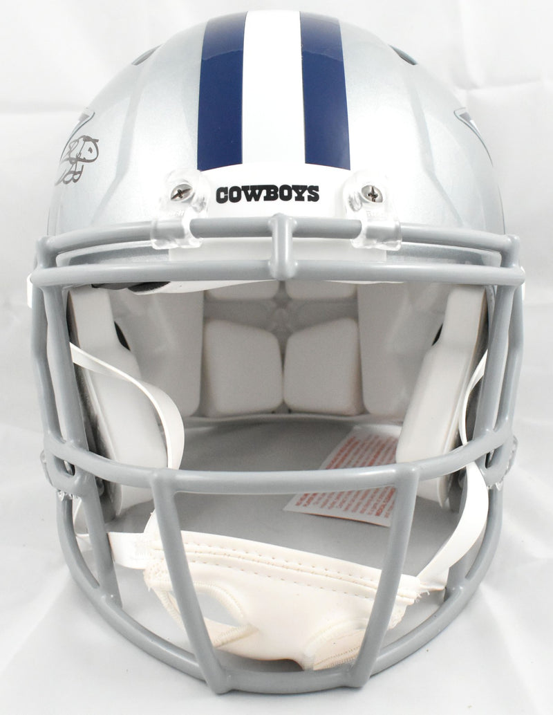 Emmitt Smith Autographed Dallas Cowboys Full Size Speed Authentic Helmet