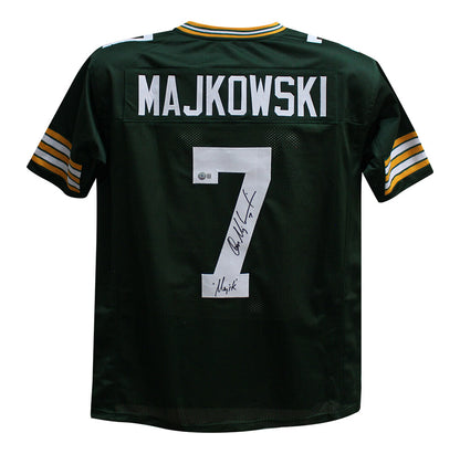 Don Majkowski Autographed Green Bay Packers Custom Jersey (XL)