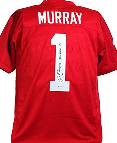 Kyler Murray Autographed Oklahoma Sooners Maroon Custom Jersey