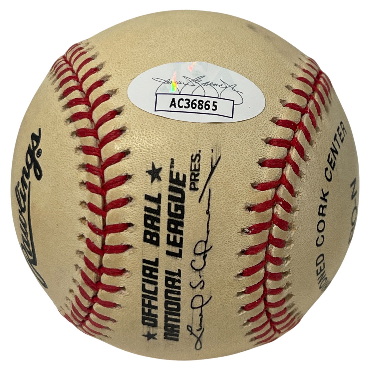 Mike Piazza Signed Rawlings Official National League Baseball (NY Mets)