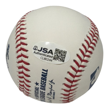 Joe West Autographed Official Major League Baseball with "Cowboy" Inscription