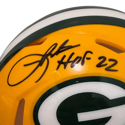 LeRoy Butler Signed Green Bay Packers Speed Mini Helmet (HOF 22) JSA