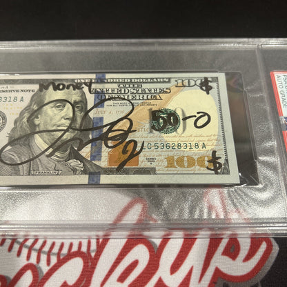 Floyd Mayweather Jr. Signed $100 Bill PSA 10 Auto with 4 Inscriptions