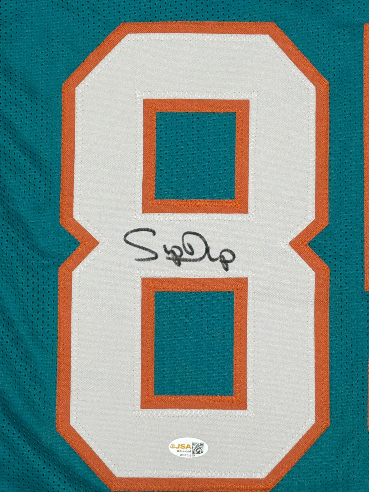 Mark Duper Autographed Miami Dolphins Custom Jersey