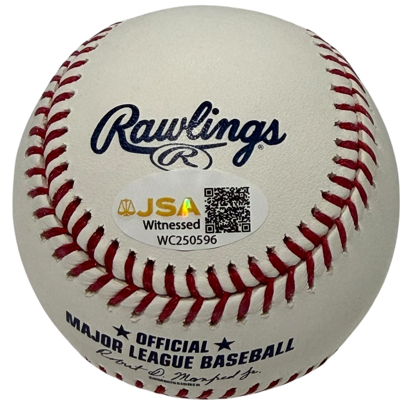 Shane Spencer Signed ROMLB Baseball with 2 Inscriptions JSA Witnessed