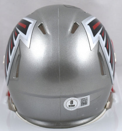 Andre Rison Autographed Atlanta Falcons Flash Mini Helmet