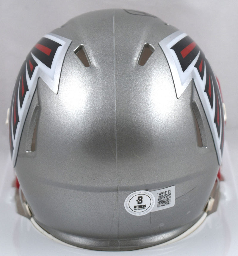 Andre Rison Autographed Atlanta Falcons Flash Mini Helmet