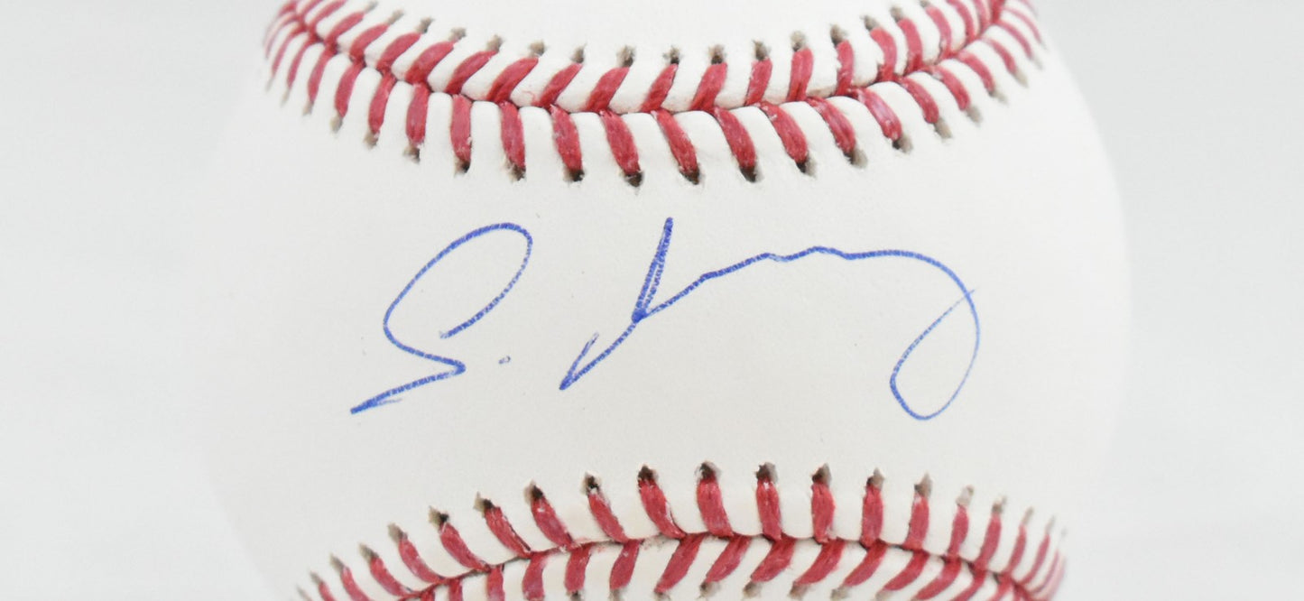 Cristopher Sanchez Autographed Rawlings Official Major League Baseball