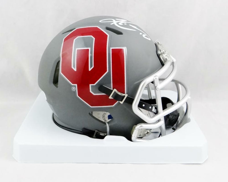 Kyler Murray Autographed Oklahoma Sooners AMP Speed Mini Helmet