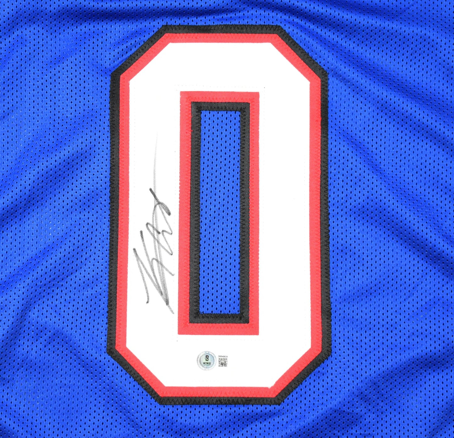 Keon Coleman Autographed Buffalo Bills Blue Jersey