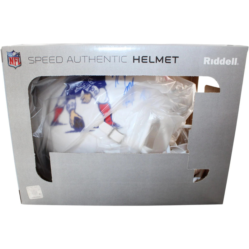 Rob Gronkowski Autographed New England Patriots Authentic Throwback Helmet