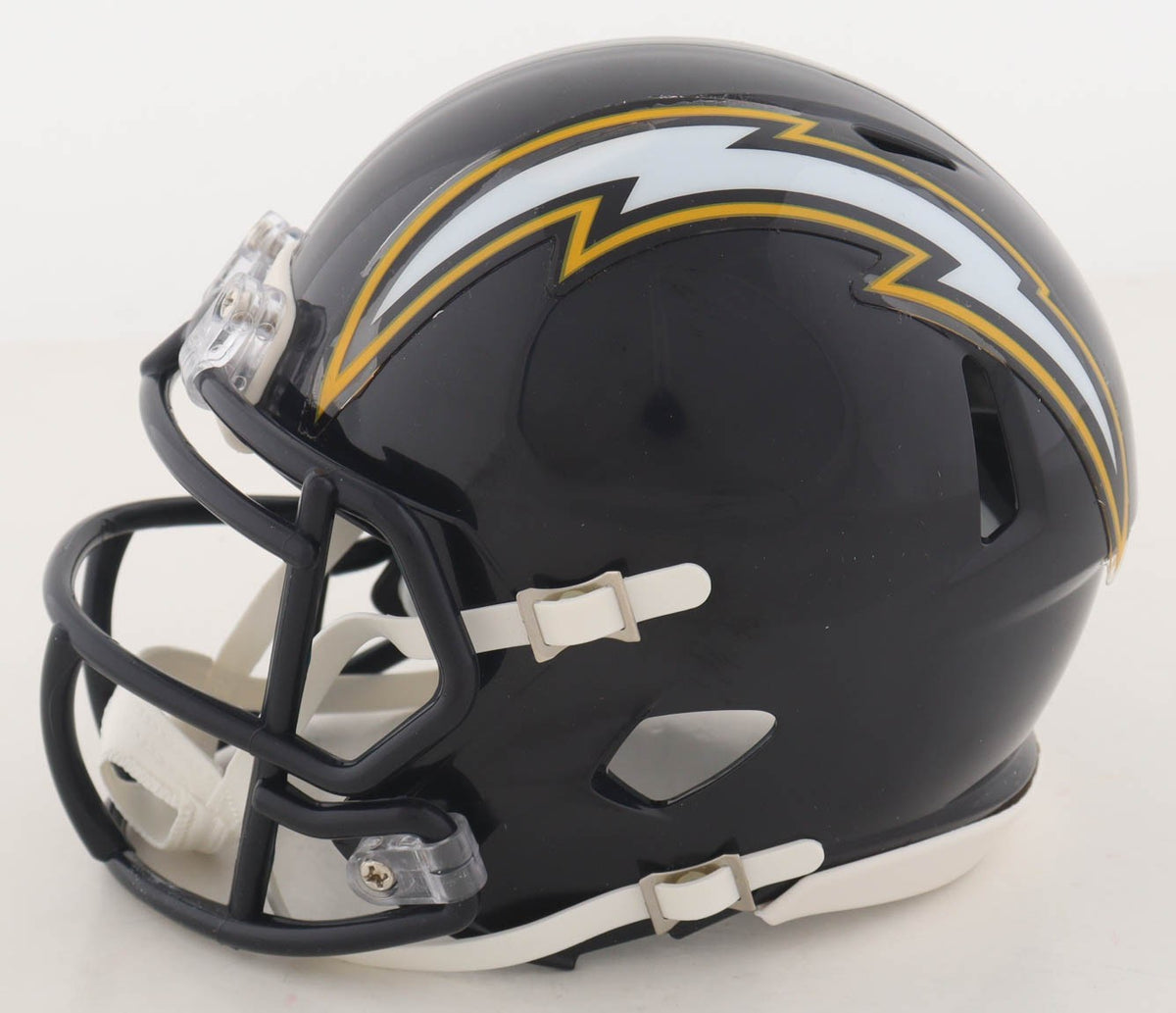 Eric Metcalf Autographed Los Angeles Chargers Mini Helmet