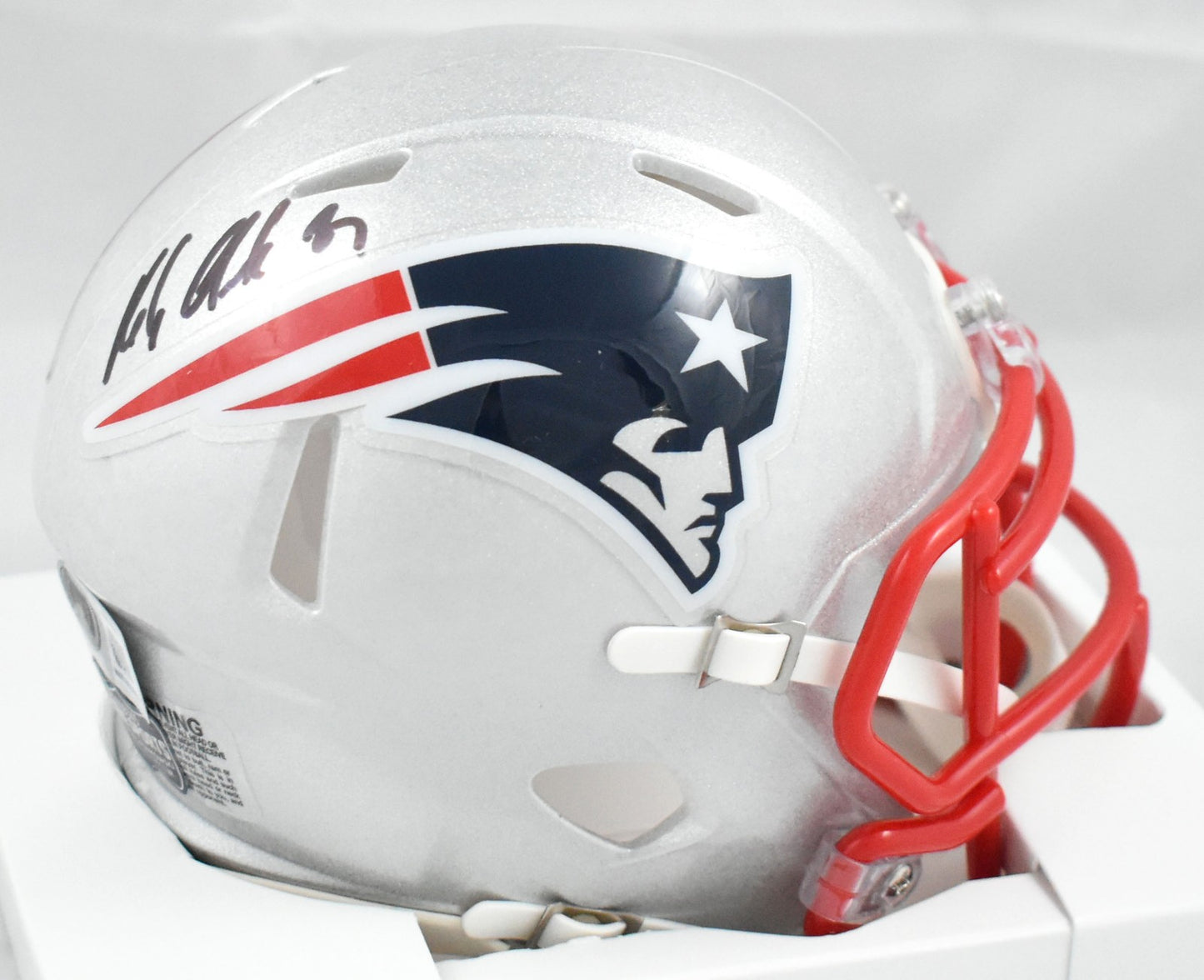 Rob Gronkowski Autographed New England Patriots Speed Mini Helmet