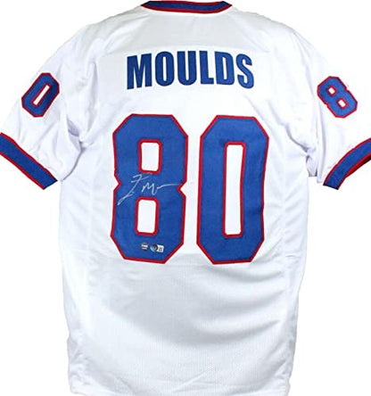 Eric Moulds Signed Buffalo Bills White Custom Jersey