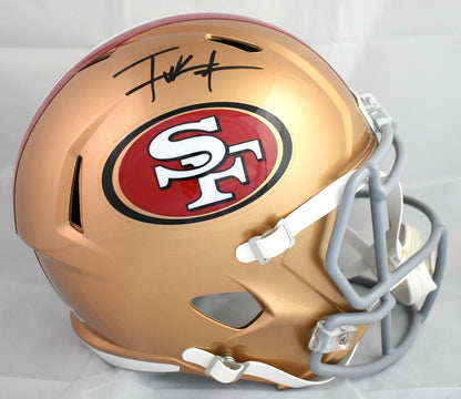 Frank Gore Autographed San Francisco 49ers Full Size Speed Helmet