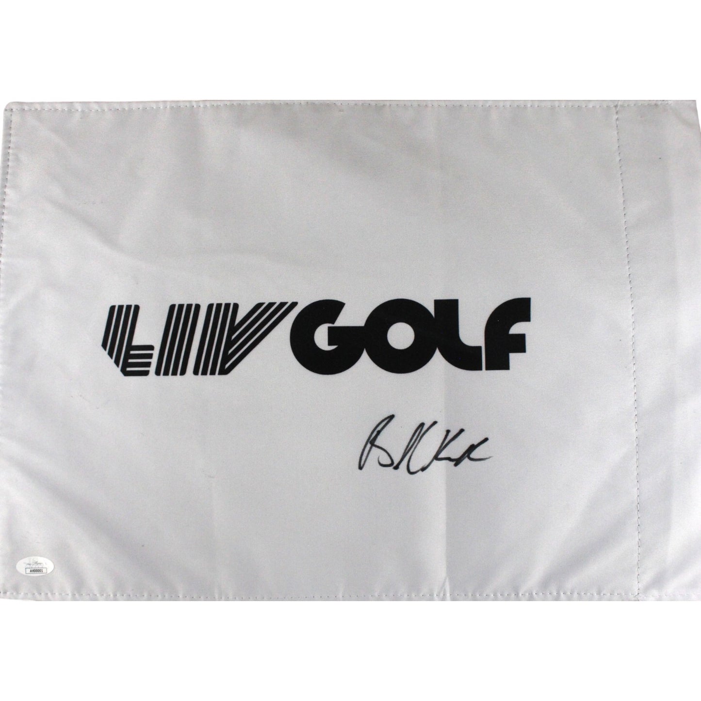 Brooks Koepka Autographed LIV Golf League Pin Flag