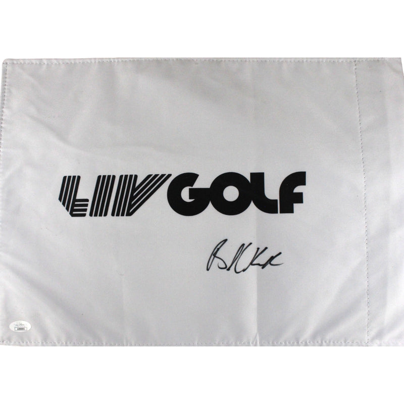 Brooks Koepka Autographed LIV Golf League Pin Flag