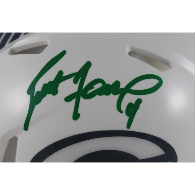 Brett Favre Autographed Green Bay Packers 2024 STS Mini Helmet