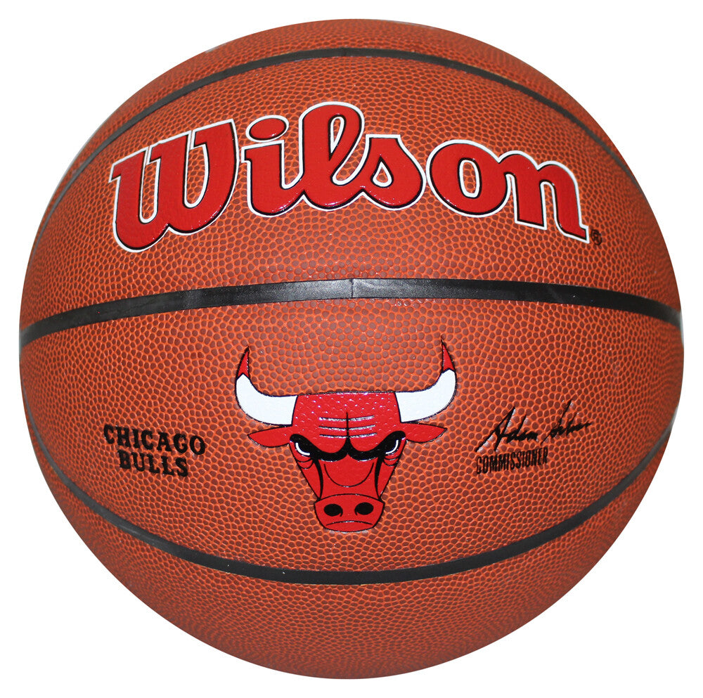 Lonzo Ball Chicago Bulls Autographed Wilson Basketball